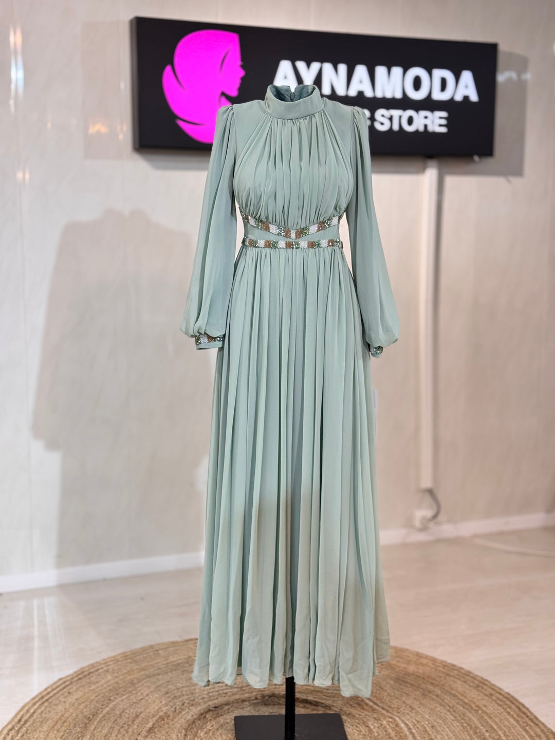 Diana Dress - Mint Green