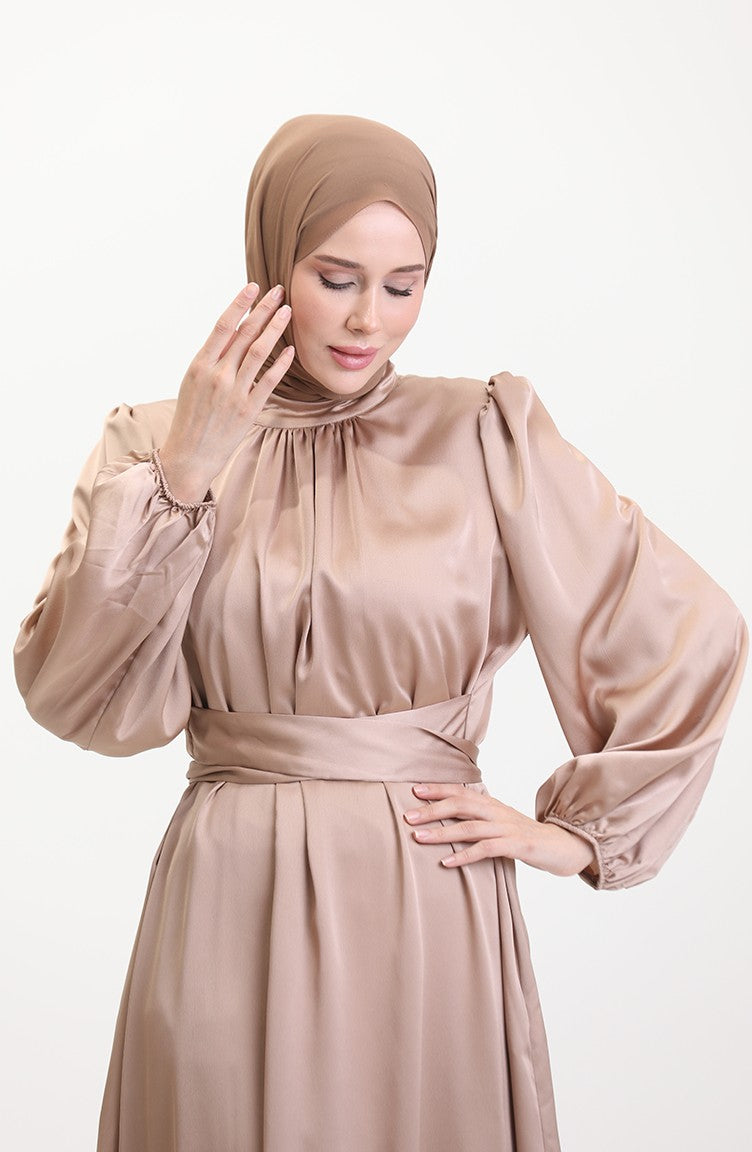 Helena Dress - Taupe