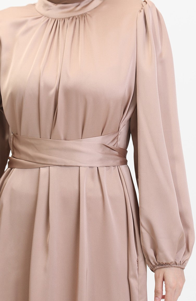 Helena Dress - Taupe