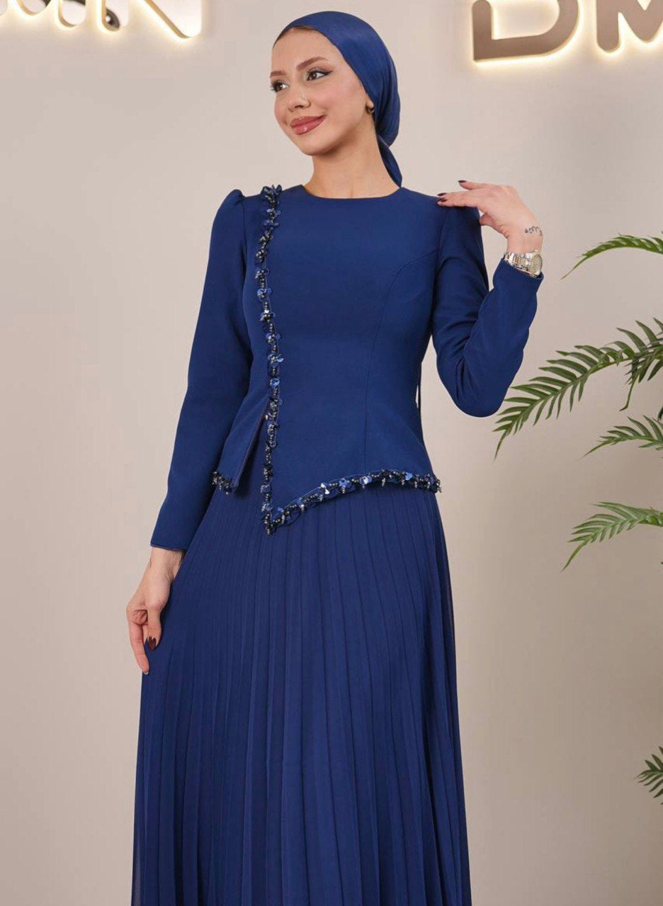 Leyla Dress - Royal Blue