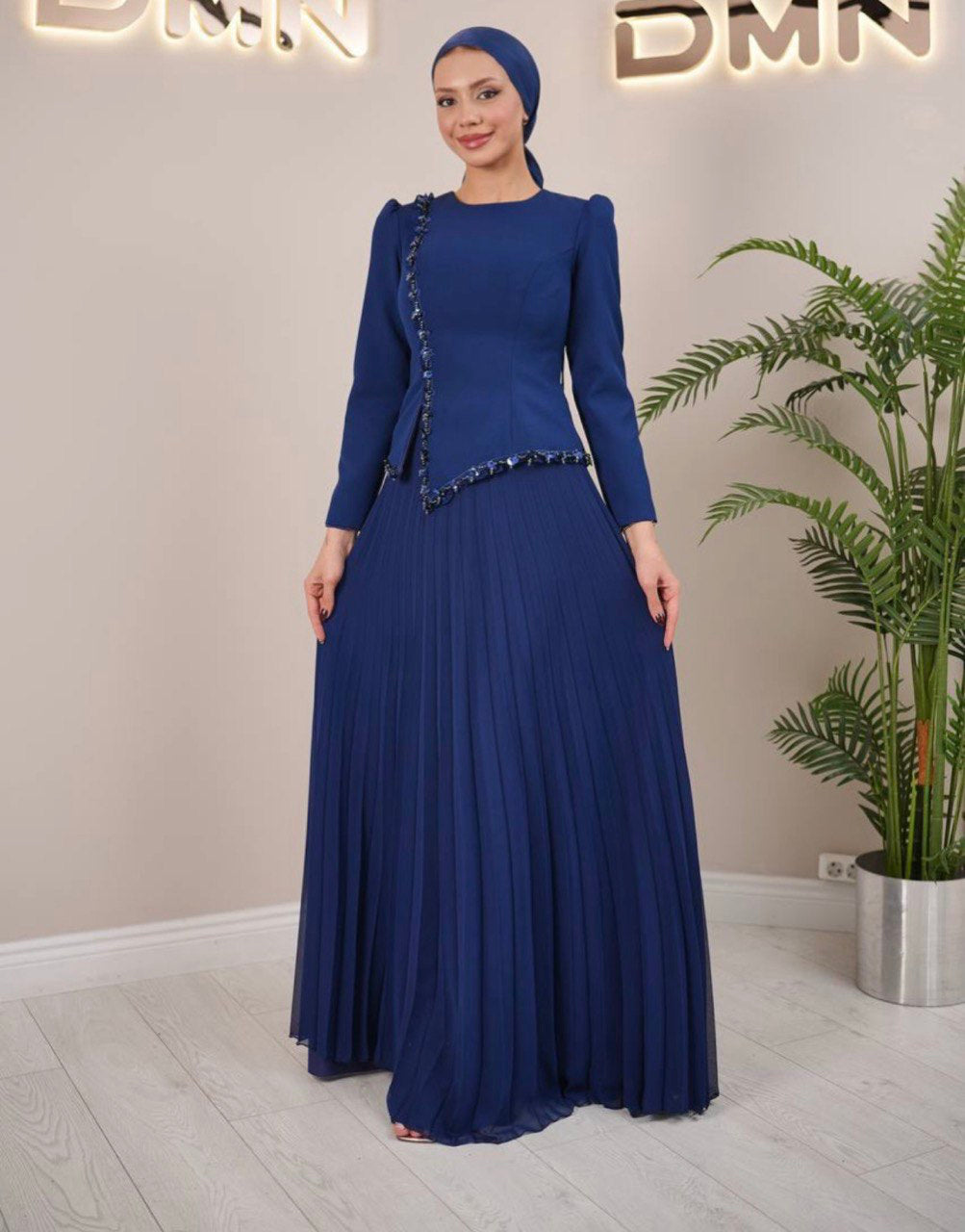 Leyla Dress - Royal Blue