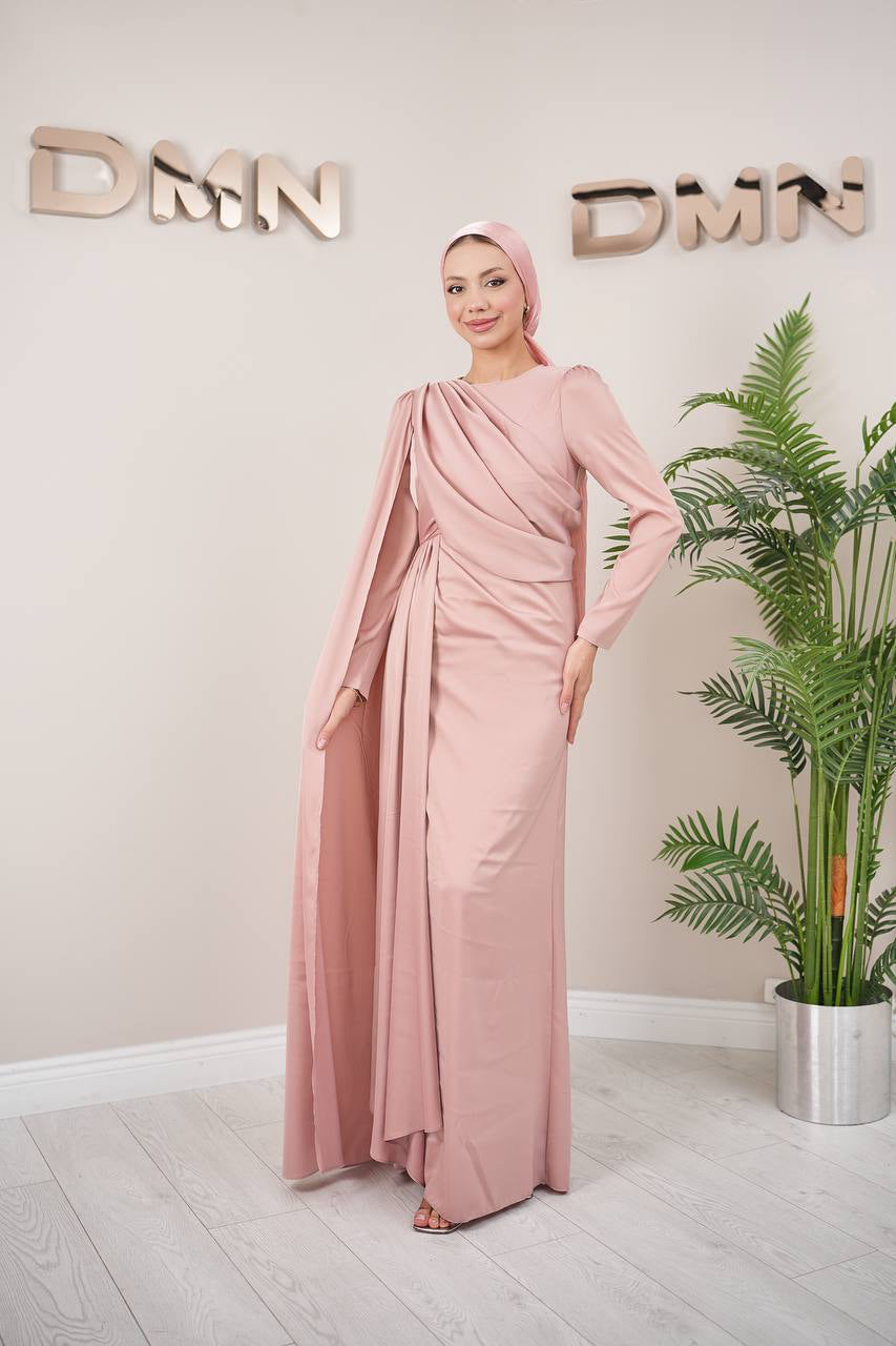 Seraphina Dress - Dusty Rose