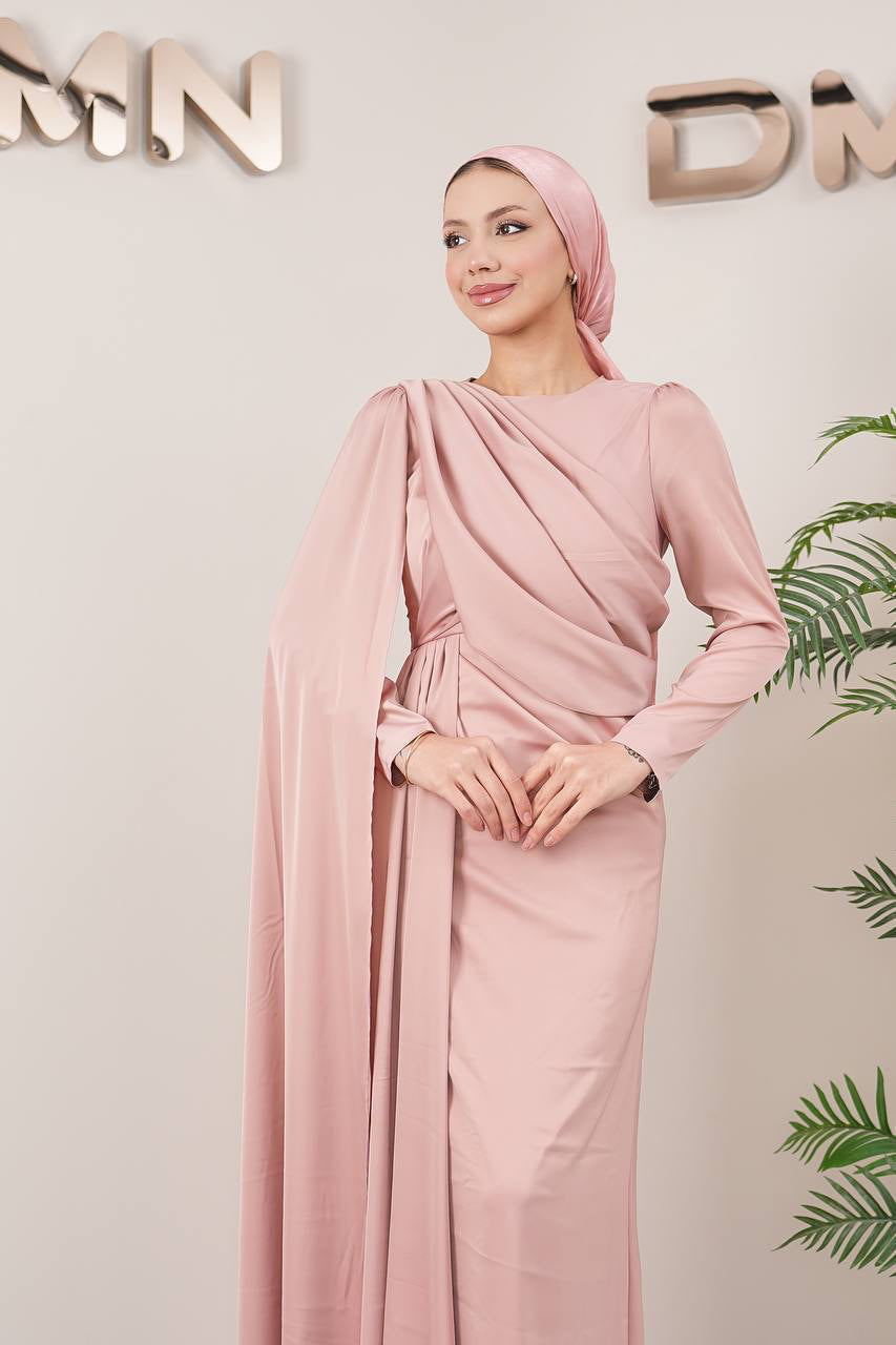 Seraphina Dress - Dusty Rose
