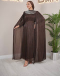 Nadia Dress - Chocolate Brown