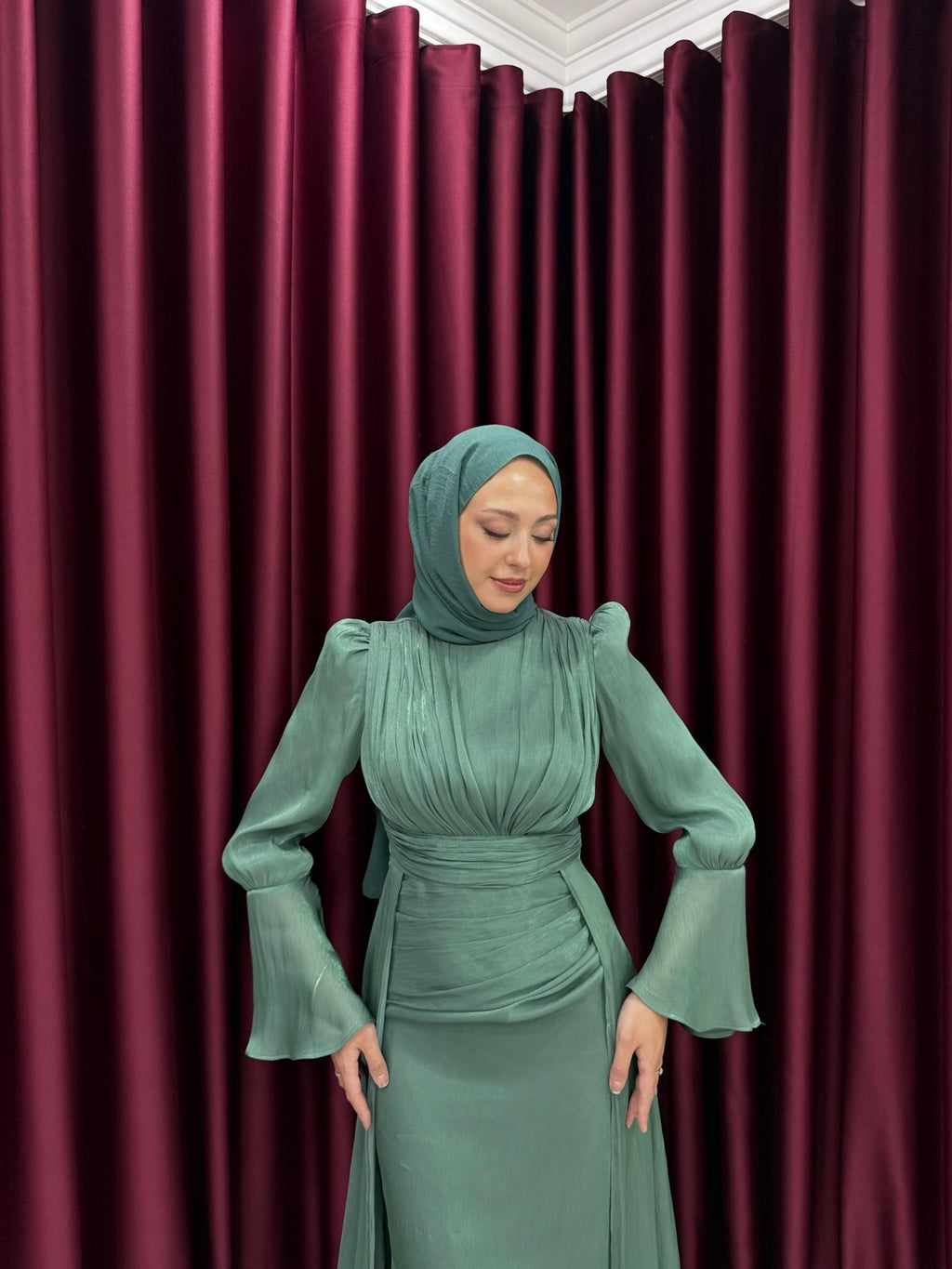 Masal Dress - Sage Green